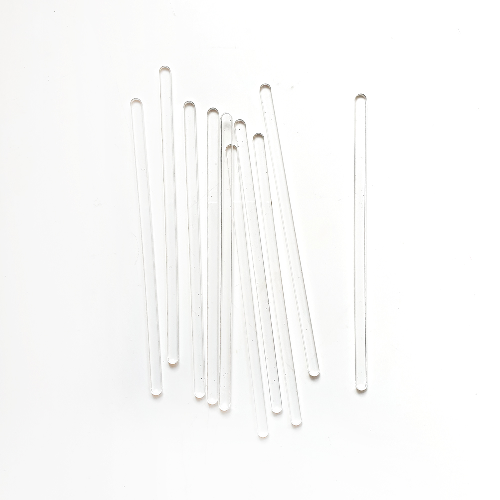 Long Acrylic Sticks 6L - Pack x10